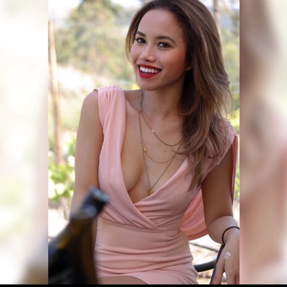 Lulu’s Pink Swoop Back Dress Mini - Picture 10 of 10